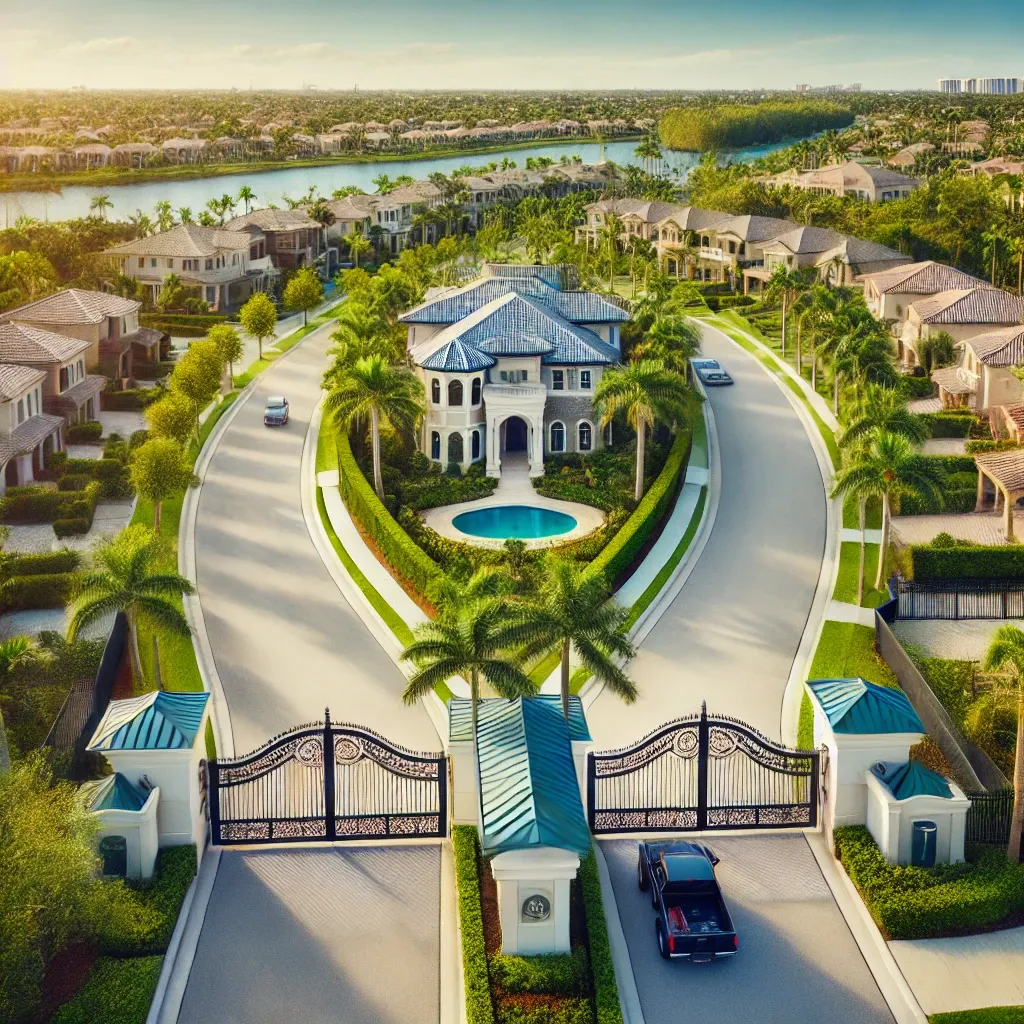 Casas en comunidades cerradas en Florida 