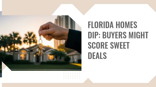 Florida Homes Dip: Buyers Might Score Sweet Deals